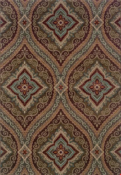 Oriental Weavers Adrienne Multi (A4145E300390ST) Rectangle 9'10" x 12'9" Area Rug
