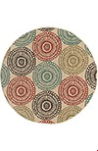 Oriental Weavers Montego Beige (M697J6240RDST) Round 7'10" x 7'10" Area Rug