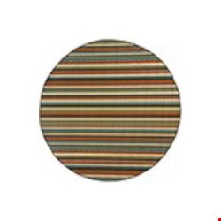 Oriental Weavers Montego Green (M6996C240RDST) Round 7'10