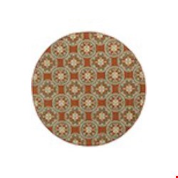 Oriental Weavers Montego Rust (M8323D240RDST) Round 7'10