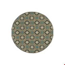 Oriental Weavers Montego Blue (M8323L240RDST) Round 7'10