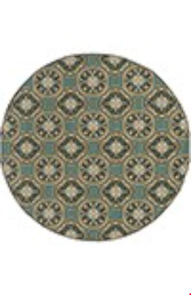 Oriental Weavers Montego Blue (M8323L240RDST) Round 7'10" x 7'10" Area Rug