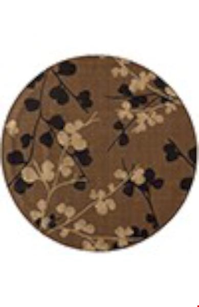 Oriental Weavers Nadira Brown (N1334N275275ST) Round 9'0" x 9'0" Area Rug