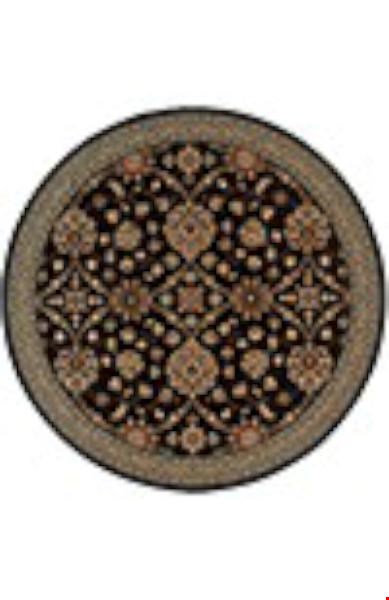 Oriental Weavers Nadira Black (N312K2275275ST) Round 9'0" x 9'0" Area Rug