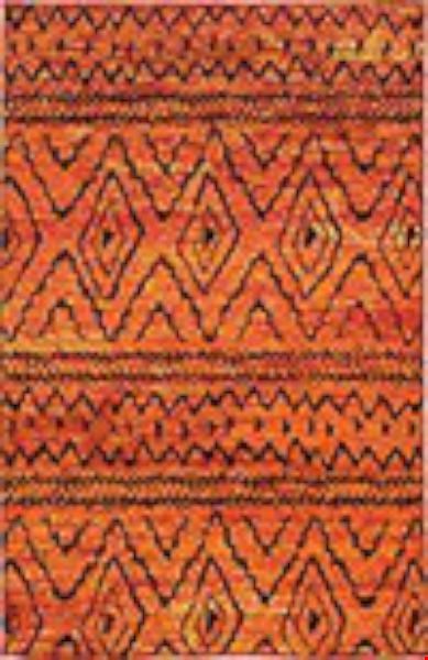 Oriental Weavers Nomad Orange (N8122O200285ST) Rectangle 6'7" x 9'1" Area Rug