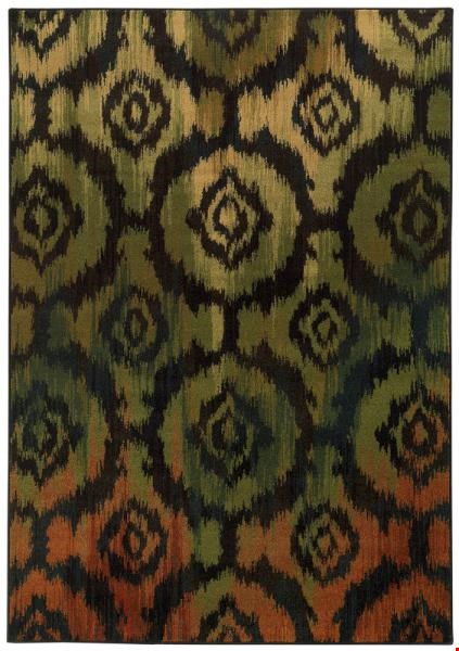 Oriental Weavers Parker Black (P5601B058229ST) Runner 1'10" x 7'6" Area Rug