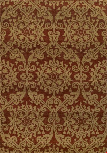 Oriental Weavers Parker Rust (P5840B058229ST) Runner 1'10" x 7'6" Area Rug