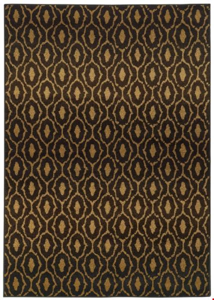 Oriental Weavers Parker Black (P5845B058100ST) Rectangle 1'10" x 3'3" Area Rug