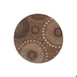 Oriental Weavers Palermo Grey (P2855A235RDST) Round 7'8