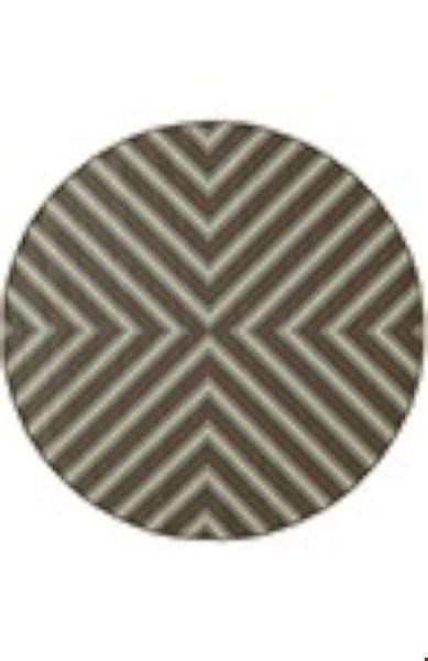 Oriental Weavers Riviera Grey (R4589D240RDST) Round 7'10" x 7'10" Area Rug