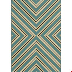 Oriental Weavers Riviera Blue (R4589J110170ST) Rectangle 3'7
