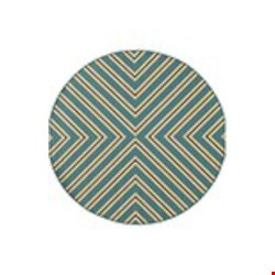 Oriental Weavers Riviera Blue (R4589J240RDST) Round 7'10