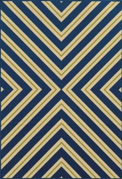 Oriental Weavers Riviera Navy (R4589L200290ST) Rectangle 6'7" x 9'6" Area Rug
