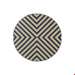 Oriental Weavers Riviera Navy (R4589L240RDST) Round 7'10