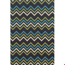 Oriental Weavers Riviera Navy (R4593S160230ST) Rectangle 5'3