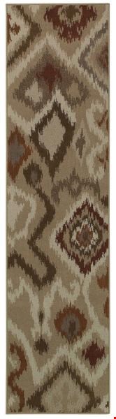 Oriental Weavers Adrienne Beige (A4173B058229ST) Runner 1'10" x 7'6" Area Rug