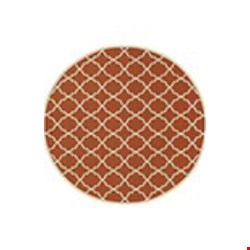 Oriental Weavers Riviera Orange (R4770D240RDST) Round 7'10