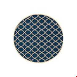 Oriental Weavers Riviera Navy (R4770L240RDST) Round 7'10