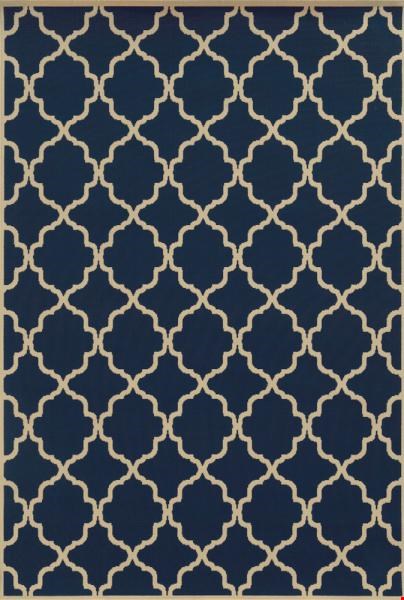 Oriental Weavers Riviera Navy (R4770L259396ST) Rectangle 8'6" x 13'0" Area Rug
