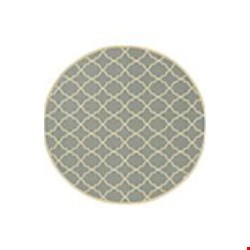 Oriental Weavers Riviera Grey (R4770Y240RDST) Round 7'10