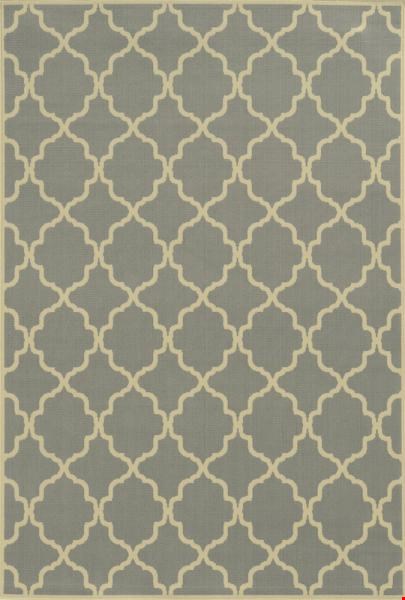 Oriental Weavers Riviera Grey (R4770Y259396ST) Rectangle 8'6" x 13'0" Area Rug