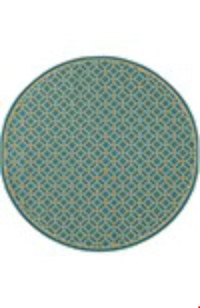 Oriental Weavers Riviera Blue (R4771E240ST) Round 7'10" x 7'10" Area Rug