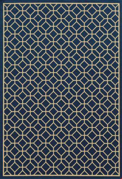 Oriental Weavers Riviera Navy (R4771G110170ST) Rectangle 3'7" x 5'6" Area Rug