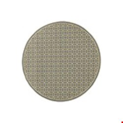 Oriental Weavers Riviera Grey (R4771M240RDST) Round 7'10