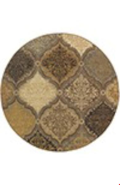 Oriental Weavers Stella Grey (S3165E235RDST) Round 7'8" x 7'8" Area Rug