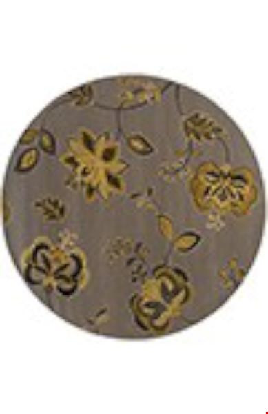 Oriental Weavers Stella Grey (S3214A235RDST) Round 7'8" x 7'8" Area Rug