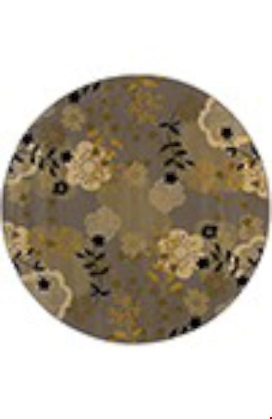 Oriental Weavers Stella Grey (S3261B235RDST) Round 7'8" x 7'8" Area Rug