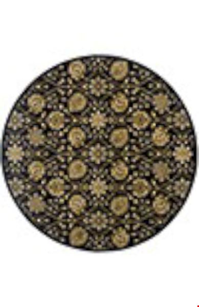 Oriental Weavers Stella Black (S3337A235RDST) Round 7'8" x 7'8" Area Rug