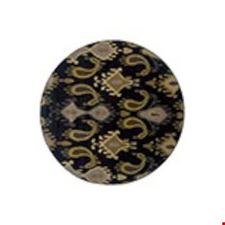 Oriental Weavers Stella Black (S3530B235RDST) Round 7'8