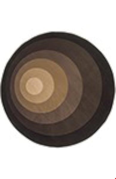 Oriental Weavers Tones Brown (T115X1240240ST) Round 8'0" x 8'0" Area Rug