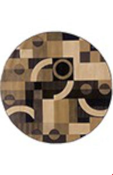 Oriental Weavers Tones Brown (T5444J240240ST) Round 8'0" x 8'0" Area Rug