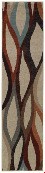 Oriental Weavers Adrienne Stone (A4178B058229ST) Runner 1'10" x 7'6" Area Rug