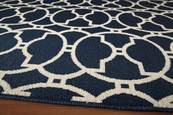 Momeni Baja (BAJA0BAJ11NVY860D) Rectangle 0'9" x 8'6" Area Rug