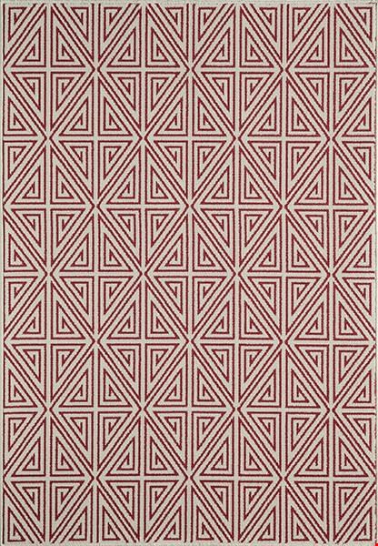 Momeni Baja (BAJA0BAJ-4RED860D) Rectangle 0'9" x 8'6" Area Rug