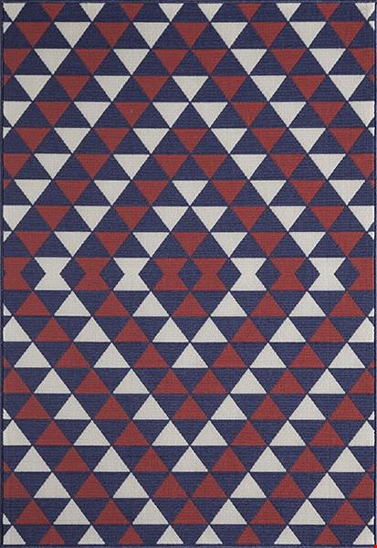 Momeni Baja (BAJA0BAJ-5RED2346) Rectangle 0'5" x 2'3" Area Rug