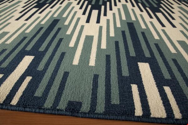 Momeni Baja (BAJA0BAJ-6BLU3B57) Rectangle 0'5" x 3'11" Area Rug