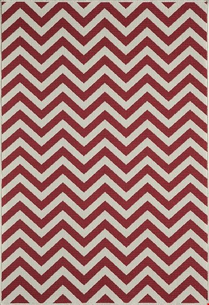 Momeni Baja (BAJA0BAJ-9RED6796) Rectangle 0'7" x 6'7" Area Rug