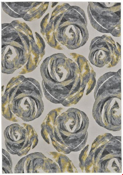 Feizy Bleecker 3612F Granite (6173612FGRA000E10) Rectangle 5'0" x 8'0" Area Rug