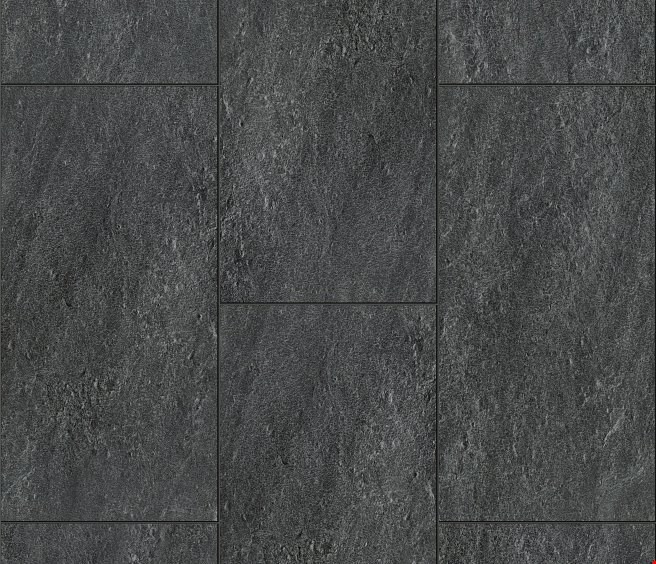 USFloors Coretec Tile: Embra Slate Engineered Luxury Vinyl Tile with Cork Comfort VV872-12270