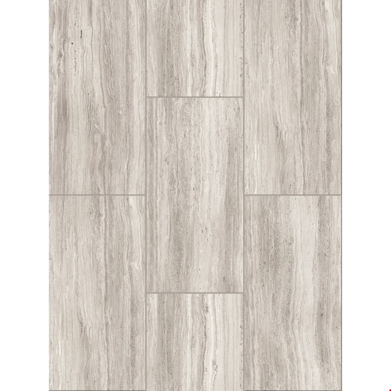 Paramount RigidCORE Keystone Tile: Chilean Pasarin 12" x 24" Waterproof Rigid Luxury Vinyl Plank with attached pad RC553