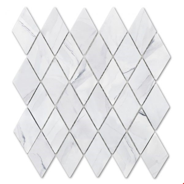 Glass Tile & Stone Artistic Recycled Glass Marble Series: Diamond RGAL614