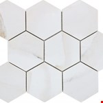 4" Hexagon Calcutta Gold RGAL22174