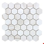 2" Hexagon Calcutta Gold RGAL22177