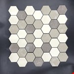 2" Hex Mixed Earth PH9616