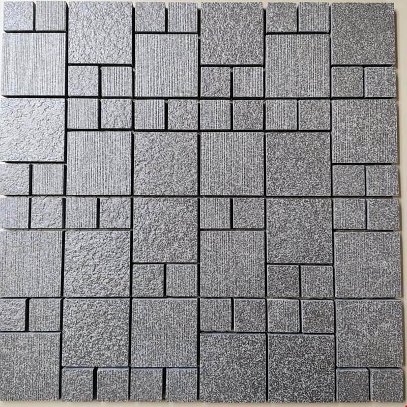 Glass Tile & Stone Presidential Porcelain Series: Modular Slate Grey PM9250
