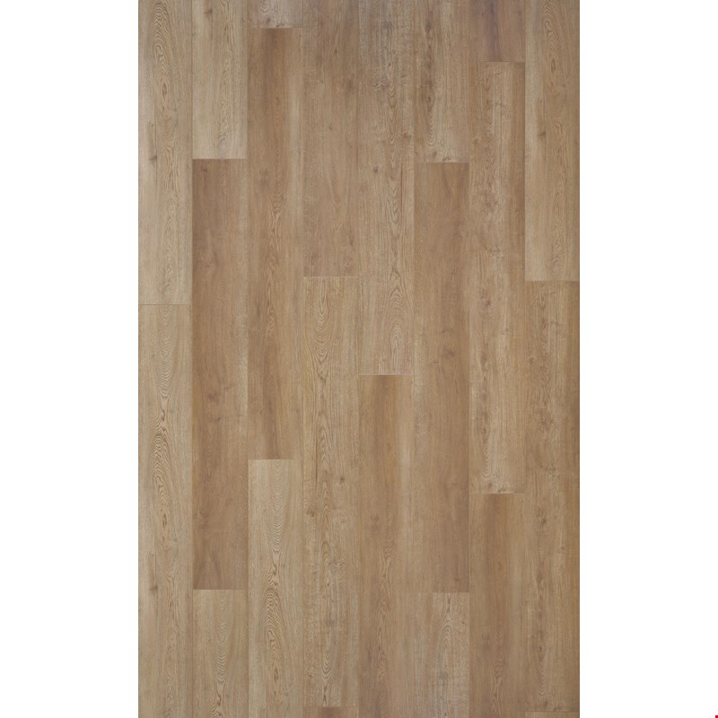 Casabella Laminate AquaProof: Fox Hollow 8" x 60" Waterproof Laminate Plank with Attached Pad AP107FH